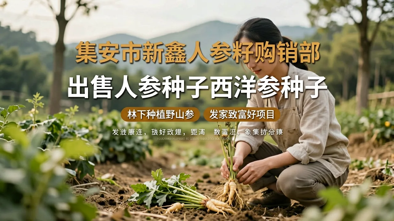 出售人参种子西洋参种子